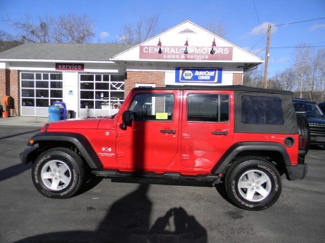 2007 Jeep Wrangler 4WD 4dr Unlimited X, available for sale in Southborough, Massachusetts | M&M Vehicles Inc dba Central Motors. Southborough, Massachusetts
