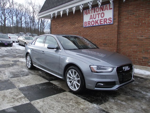 2015 Audi A4 S-Line 4dr Sdn Auto quattro 2.0T Prem, available for sale in Waterbury, Connecticut | National Auto Brokers, Inc.. Waterbury, Connecticut