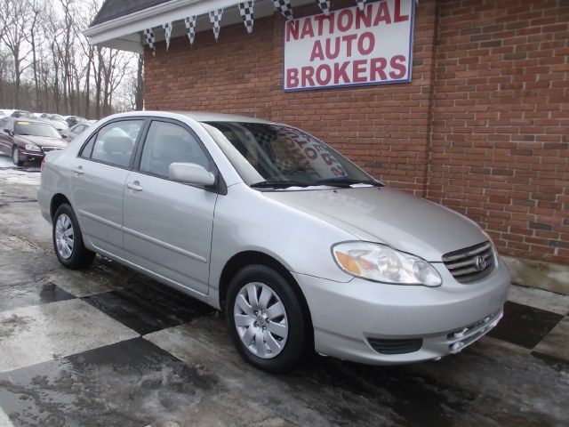 2003 Toyota Corolla 4dr Sdn LE Auto, available for sale in Waterbury, Connecticut | National Auto Brokers, Inc.. Waterbury, Connecticut