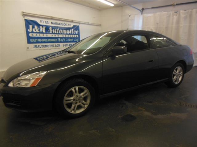 2006 Honda Accord Coupe 2d Coupe LX 5spd, available for sale in Naugatuck, Connecticut | J&M Automotive Sls&Svc LLC. Naugatuck, Connecticut