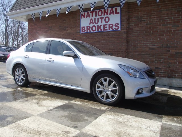 2012 Infiniti G37 Sedan S 4dr x AWD w/NAV, available for sale in Waterbury, Connecticut | National Auto Brokers, Inc.. Waterbury, Connecticut