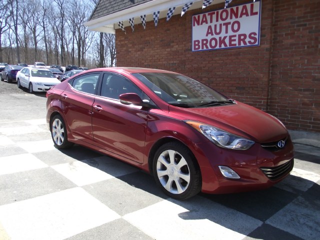2012 Hyundai Elantra 4dr Sdn Auto Limited, available for sale in Waterbury, Connecticut | National Auto Brokers, Inc.. Waterbury, Connecticut
