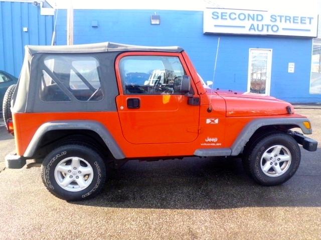 2005 Jeep Wrangler X, available for sale in Manchester, New Hampshire | Second Street Auto Sales Inc. Manchester, New Hampshire