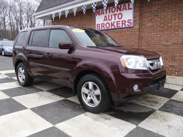 2009 Honda Pilot 4WD 4dr EX-L, available for sale in Waterbury, Connecticut | National Auto Brokers, Inc.. Waterbury, Connecticut