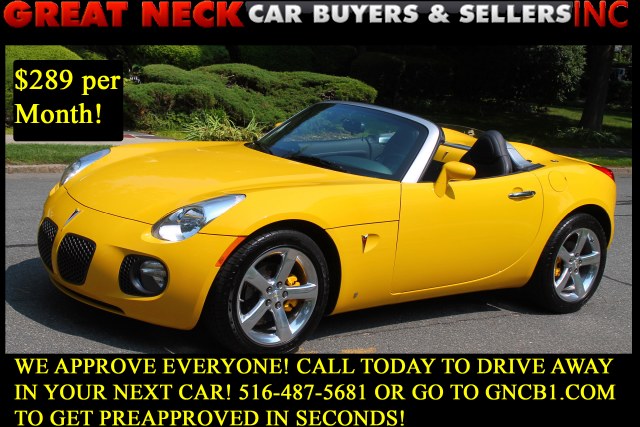 2008 Pontiac Solstice 2dr Conv GXP, available for sale in Great Neck, New York | Great Neck Car Buyers & Sellers. Great Neck, New York