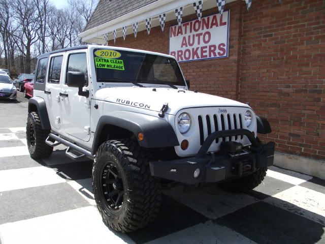 2010 Jeep Wrangler Unlimited RUBICON 4WD 4dr, available for sale in Waterbury, Connecticut | National Auto Brokers, Inc.. Waterbury, Connecticut