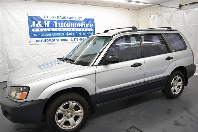 2003 Subaru Forester 4d Wagon X, available for sale in Naugatuck, Connecticut | J&M Automotive Sls&Svc LLC. Naugatuck, Connecticut