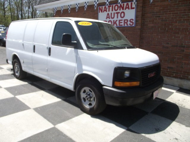 2008 GMC Savana Cargo Van RWD 1500 135", available for sale in Waterbury, Connecticut | National Auto Brokers, Inc.. Waterbury, Connecticut