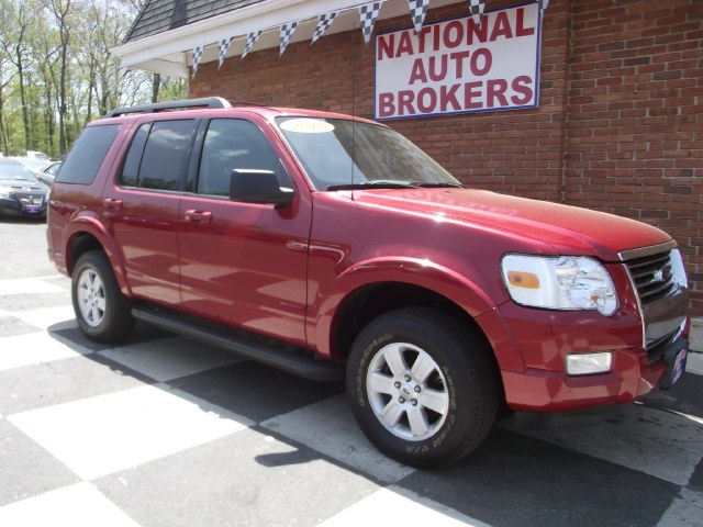 2010 Ford Explorer 4WD 4dr XLT, available for sale in Waterbury, Connecticut | National Auto Brokers, Inc.. Waterbury, Connecticut