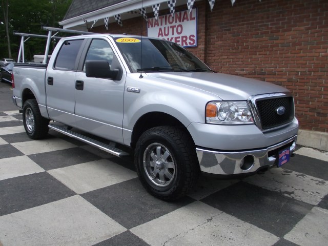 2007 Ford F-150 4WD SuperCrew XLT, available for sale in Waterbury, Connecticut | National Auto Brokers, Inc.. Waterbury, Connecticut