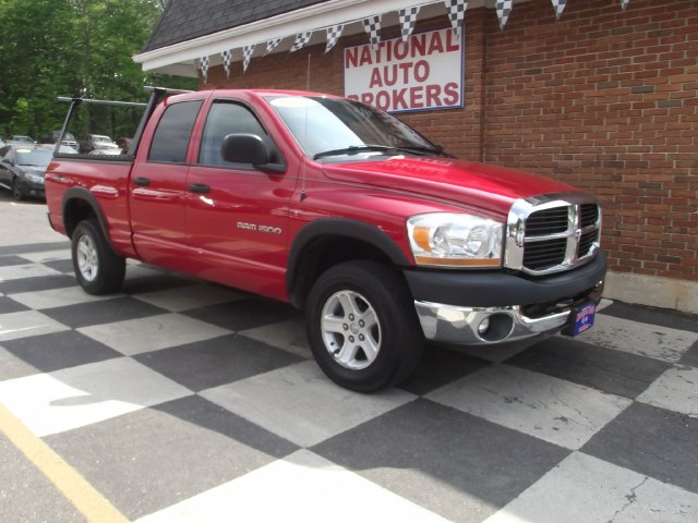 2006 Dodge Ram 1500 4dr QuadCab 4WD SLT, available for sale in Waterbury, Connecticut | National Auto Brokers, Inc.. Waterbury, Connecticut
