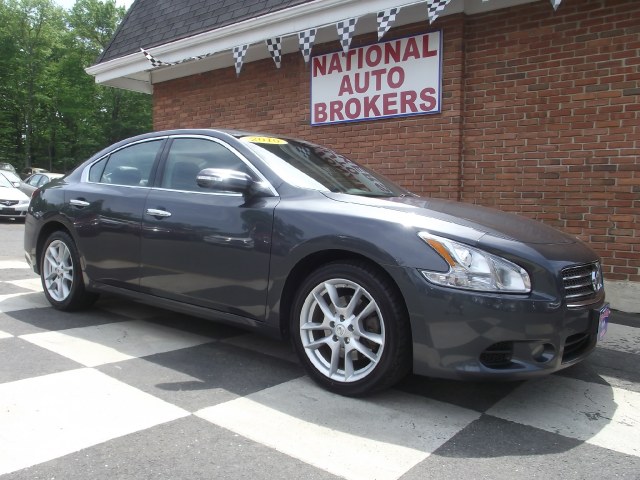 2010 Nissan Maxima 4dr Sdn V6 CVT 3.5 SV, available for sale in Waterbury, Connecticut | National Auto Brokers, Inc.. Waterbury, Connecticut