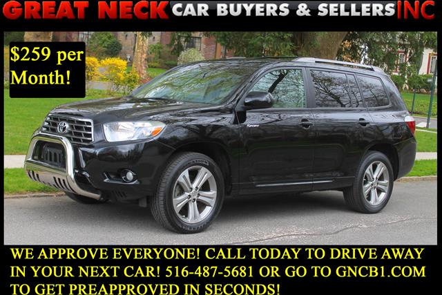 2009 Toyota Highlander 4WD 4dr V6  Sport, available for sale in Great Neck, New York | Great Neck Car Buyers & Sellers. Great Neck, New York