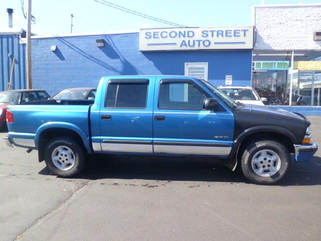 2001 Chevrolet S10 CREW LS, available for sale in Manchester, New Hampshire | Second Street Auto Sales Inc. Manchester, New Hampshire
