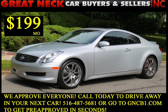 2006 Infiniti G35 Coupe 2dr Cpe Auto, available for sale in Great Neck, New York | Great Neck Car Buyers & Sellers. Great Neck, New York