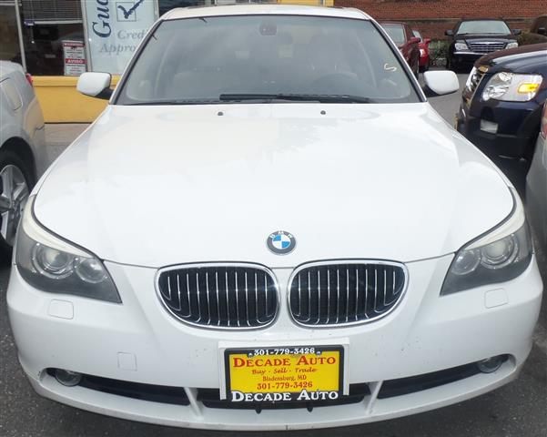 2007 BMW 5 Series 4dr Sdn 530i RWD, available for sale in Bladensburg, Maryland | Decade Auto. Bladensburg, Maryland