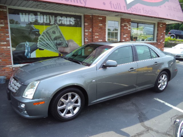 2005 Cadillac STS 4dr Sdn V6, available for sale in Naugatuck, Connecticut | Riverside Motorcars, LLC. Naugatuck, Connecticut