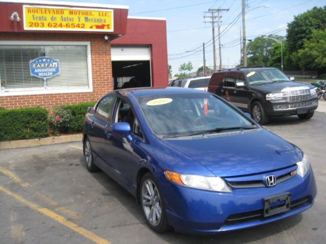 2008 Honda Civic Si Sedan with Performance Tires, available for sale in New Haven, Connecticut | Boulevard Motors LLC. New Haven, Connecticut