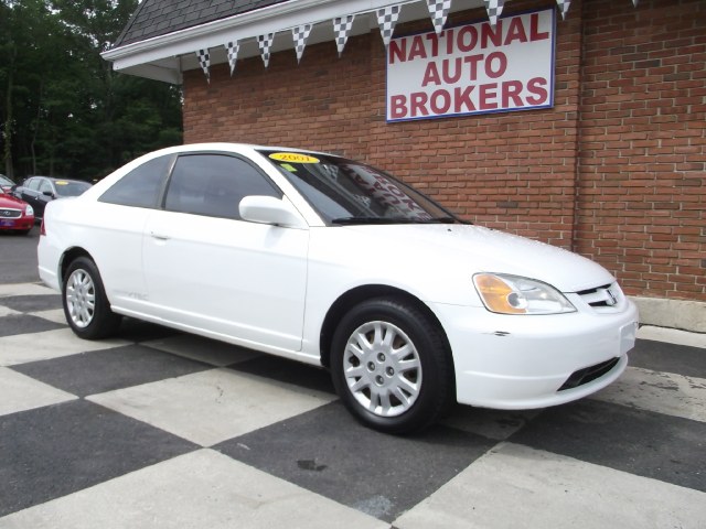 2001 Honda Civic 2dr Cpe EX Auto, available for sale in Waterbury, Connecticut | National Auto Brokers, Inc.. Waterbury, Connecticut