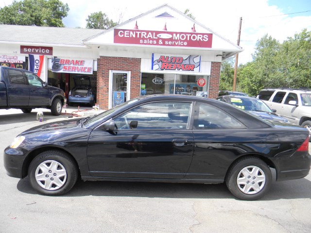 2003 Honda Civic 2dr Cpe LX Auto w/Side Airbags, available for sale in Southborough, Massachusetts | M&M Vehicles Inc dba Central Motors. Southborough, Massachusetts
