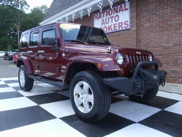 2010 Jeep Wrangler Unlimited 4WD 4dr Sahara, available for sale in Waterbury, Connecticut | National Auto Brokers, Inc.. Waterbury, Connecticut