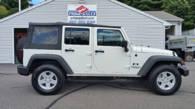 2009 Jeep Wrangler Unlimited 4WD 4dr X, available for sale in Thomaston, CT