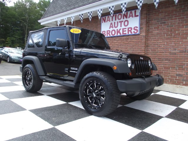 2012 Jeep Wrangler 4WD 2dr Sport, available for sale in Waterbury, Connecticut | National Auto Brokers, Inc.. Waterbury, Connecticut