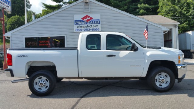 2013 Chevrolet Silverado 2500HD 4WD Ext Cab 144.2" Work Truck, available for sale in Thomaston, CT