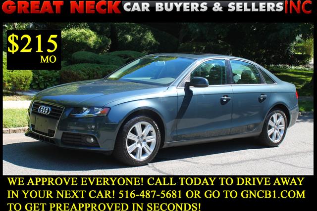 2011 Audi A4 4dr Sdn Auto quattro 2.0T Prem, available for sale in Great Neck, New York | Great Neck Car Buyers & Sellers. Great Neck, New York