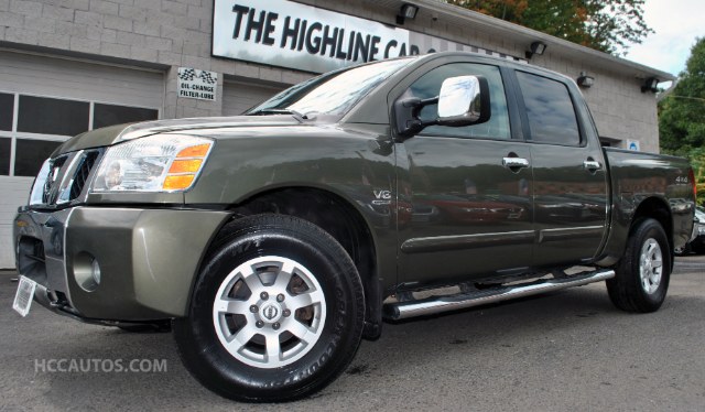 2004 Nissan Titan SE Crew Cab 4WD, available for sale in Waterbury, Connecticut | Highline Car Connection. Waterbury, Connecticut