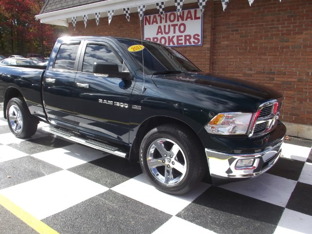 2011 Dodge 1500 4WD Quad Cab Big Horn, available for sale in Waterbury, Connecticut | National Auto Brokers, Inc.. Waterbury, Connecticut