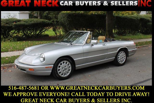 1991 Alfa Romeo Spider 2dr Veloce, available for sale in Great Neck, New York | Great Neck Car Buyers & Sellers. Great Neck, New York
