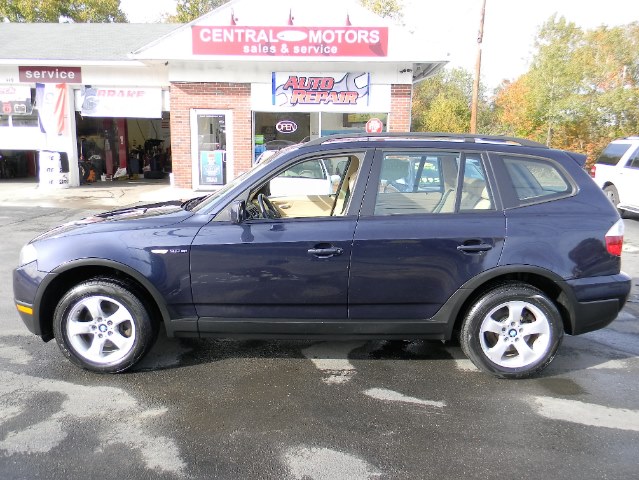 2007 BMW X3 AWD 4dr 3.0si, available for sale in Southborough, Massachusetts | M&M Vehicles Inc dba Central Motors. Southborough, Massachusetts