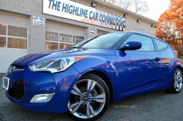 2012 Hyundai Veloster 3dr Cpe Man w/Black Int, available for sale in Waterbury, Connecticut | Highline Car Connection. Waterbury, Connecticut