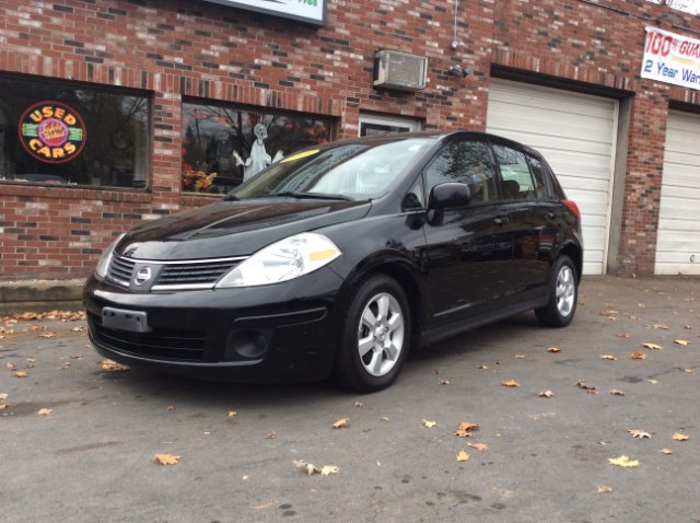 2008 Nissan Versa 5dr HB I4 Man 1.8 S, available for sale in New Britain, Connecticut | Central Auto Sales & Service. New Britain, Connecticut