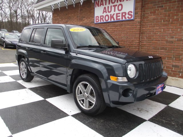 2008 Jeep Patriot 4WD 4dr Sport, available for sale in Waterbury, Connecticut | National Auto Brokers, Inc.. Waterbury, Connecticut