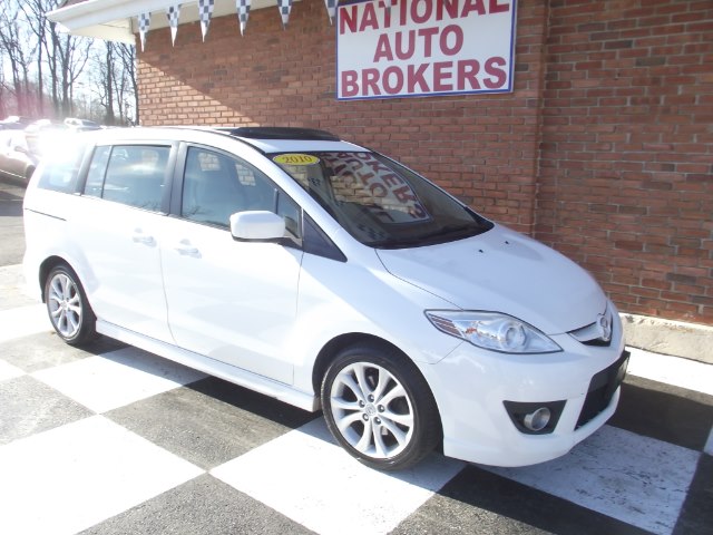 2010 Mazda Mazda5 4dr Wgn Auto Touring, available for sale in Waterbury, Connecticut | National Auto Brokers, Inc.. Waterbury, Connecticut