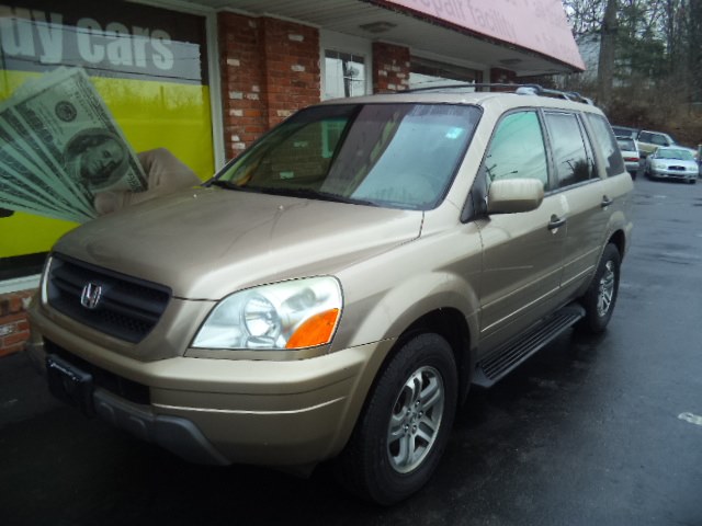2005 Honda Pilot EX-L AT with RES, available for sale in Naugatuck, Connecticut | Riverside Motorcars, LLC. Naugatuck, Connecticut