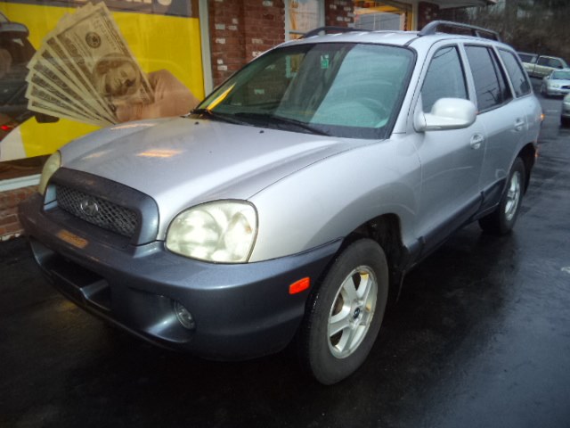 2003 Hyundai Santa Fe 4dr GLS 4WD Auto 3.5L V6, available for sale in Naugatuck, Connecticut | Riverside Motorcars, LLC. Naugatuck, Connecticut