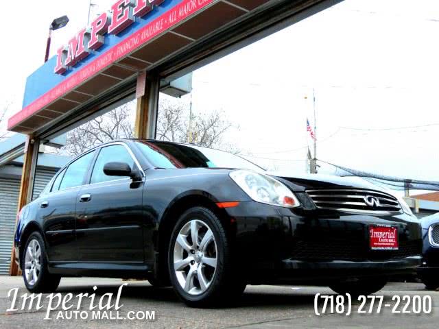 2006 Infiniti G35 Sedan G35x 4dr Sdn AWD Auto, available for sale in Brooklyn, New York | Imperial Auto Mall. Brooklyn, New York