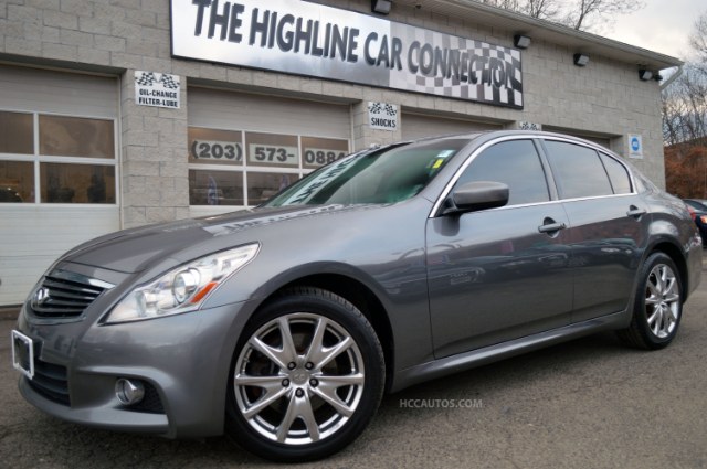 2012 Infiniti G37 Sedan 4dr x AWD, available for sale in Waterbury, Connecticut | Highline Car Connection. Waterbury, Connecticut