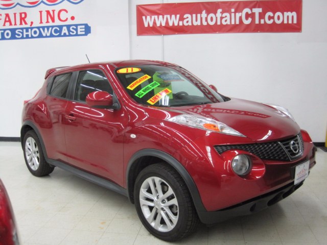 2011 Nissan JUKE 5dr Wgn I4 CVT SV AWD, available for sale in West Haven, Connecticut | Auto Fair Inc.. West Haven, Connecticut