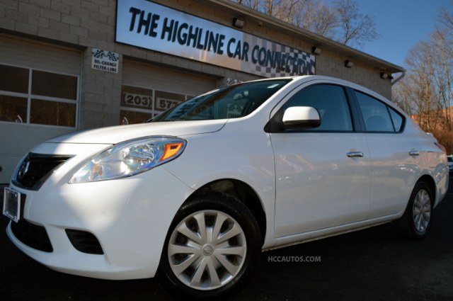 2013 Nissan Versa 4dr Sdn CVT 1.6 SV, available for sale in Waterbury, Connecticut | Highline Car Connection. Waterbury, Connecticut