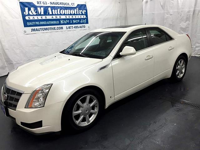 2008 Cadillac Cts 4d Sedan DI AWD, available for sale in Naugatuck, Connecticut | J&M Automotive Sls&Svc LLC. Naugatuck, Connecticut