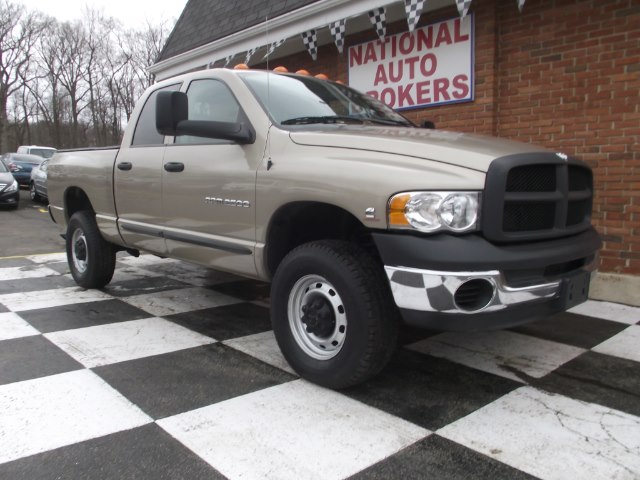 2003 Dodge Ram 2500 DIESEL 4dr Quad Cab  4WD, available for sale in Waterbury, Connecticut | National Auto Brokers, Inc.. Waterbury, Connecticut