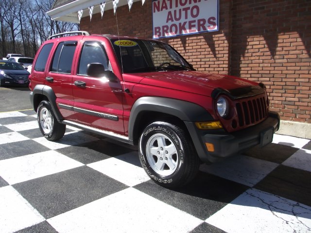 2006 Jeep Liberty 4dr Sport 4WD, available for sale in Waterbury, Connecticut | National Auto Brokers, Inc.. Waterbury, Connecticut