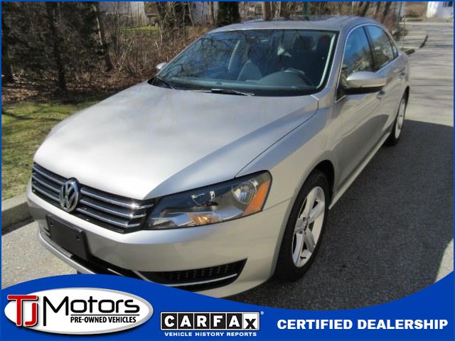 2013 Volkswagen Passat SE with SUNROOF, available for sale in New London, Connecticut | TJ Motors. New London, Connecticut