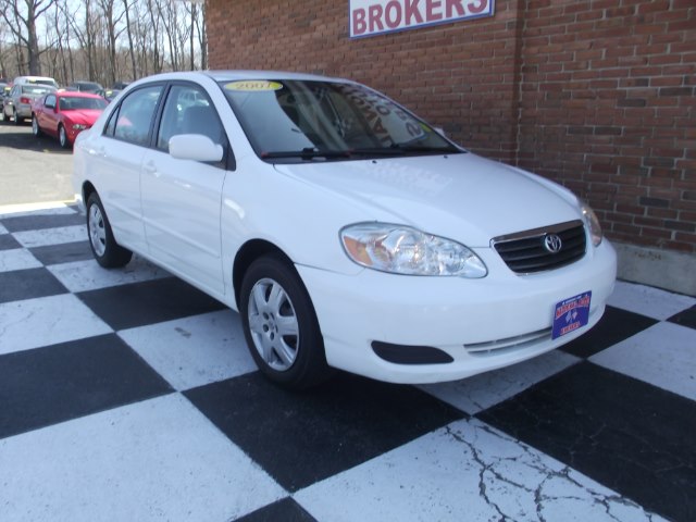 2007 Toyota Corolla 4dr Sdn Auto, available for sale in Waterbury, Connecticut | National Auto Brokers, Inc.. Waterbury, Connecticut