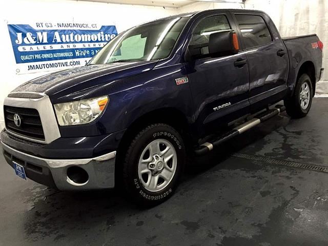 2007 Toyota Tundra 4wd CrewMax Cab SR5 5.7L, available for sale in Naugatuck, Connecticut | J&M Automotive Sls&Svc LLC. Naugatuck, Connecticut
