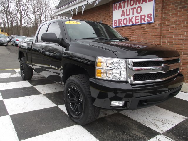 2008 Chevrolet Silverado 1500 4WD Ext Cab  LTZ, available for sale in Waterbury, Connecticut | National Auto Brokers, Inc.. Waterbury, Connecticut